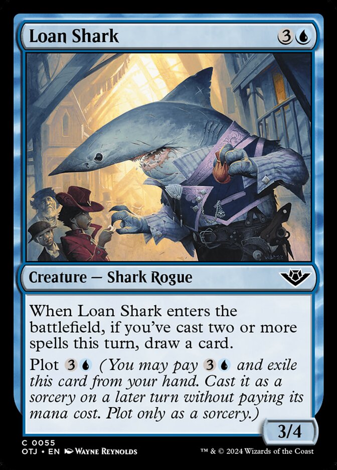 Loan Shark – Common Magic: The Gathering card from Outlaws of Thunder Junction (#55)