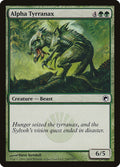 Alpha Tyrranax – Common Magic: The Gathering card from Scars of Mirrodin (#109)