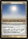 Armageddon – Rare Magic: The Gathering card from Judge Gift Cards 2004 (#1)