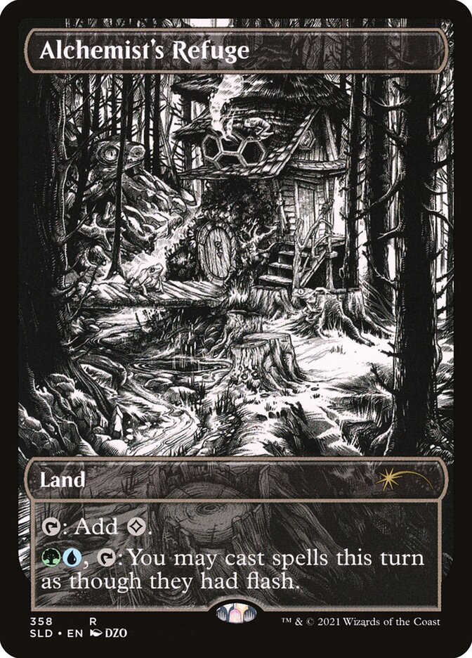 Alchemist's Refuge – Rare Magic: The Gathering card from Secret Lair Drop (#358)