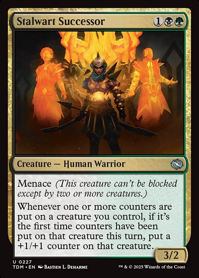 Stalwart Successor – Uncommon Magic: The Gathering card from Tarkir: Dragonstorm (#227)