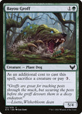 Bayou Groff – Common Magic: The Gathering card from Strixhaven: School of Mages (#121)