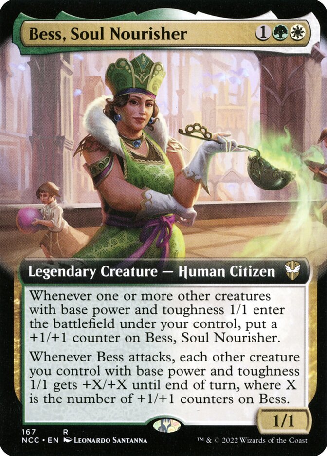 Bess, Soul Nourisher – Rare Magic: The Gathering card from New Capenna Commander (#167)