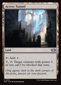 Access Tunnel – Uncommon Magic: The Gathering card from Tarkir: Dragonstorm Commander (#337)