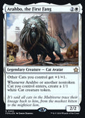 Arahbo, the First Fang – Rare Magic: The Gathering card from Foundations Promos (#2s)