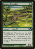 Lurking Crocodile – Common Magic: The Gathering card from Magic 2012 (#184)