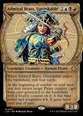 Admiral Brass, Unsinkable – Mythic Magic: The Gathering card from The Lost Caverns of Ixalan Commander (#17)