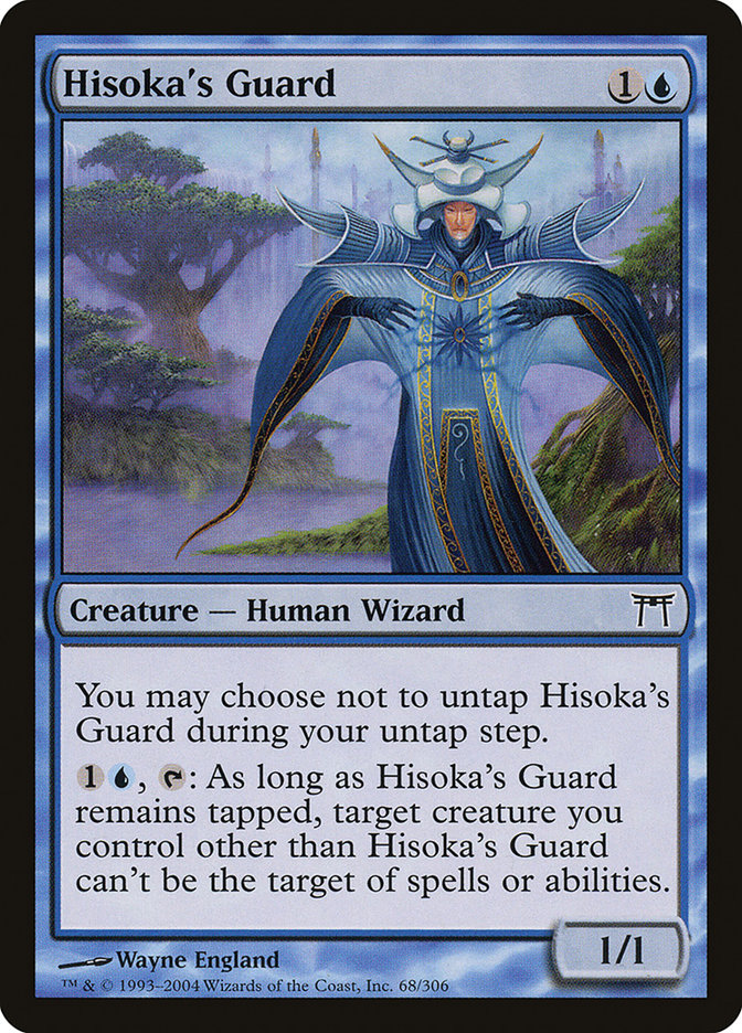 Hisoka's Guard – Common Magic: The Gathering card from Champions of Kamigawa (#68)