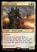 Armory Paladin – Rare Magic: The Gathering card from Fallout (#93)