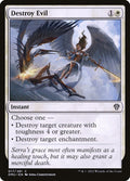Destroy Evil – Common Magic: The Gathering card from Dominaria United (#17)