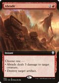 Abrade – Uncommon Magic: The Gathering card from Commander Legends (#659)