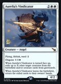 Aurelia's Vindicator – Mythic Magic: The Gathering card from Murders at Karlov Manor Promos (#4s)