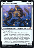 Ao, the Dawn Sky – Mythic Magic: The Gathering card from Kamigawa: Neon Dynasty Promos (#2s)