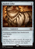 Basilisk Collar – Rare Magic: The Gathering card from Duskmourn: House of Horror Commander (#241)