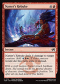 Narset's Rebuke – Common Magic: The Gathering card from Tarkir: Dragonstorm (#114)