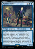 Auton Soldier – Rare Magic: The Gathering card from Doctor Who (#641)