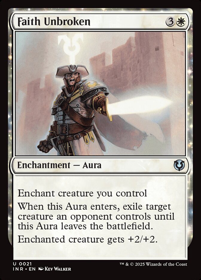 Faith Unbroken – Uncommon Magic: The Gathering card from Innistrad Remastered (#21)