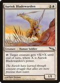 Auriok Bladewarden – Uncommon Magic: The Gathering card from Mirrodin (#3)