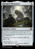 Forsaken Monument – Mythic Magic: The Gathering card from Modern Horizons 3 Commander (#293)