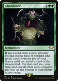 Abundance – Rare Magic: The Gathering card from Warhammer 40,000 Commander (#210)