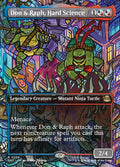 Don & Raph, Hard Science – Rare Magic: The Gathering card from Teenage Mutant Ninja Turtles (#205)