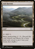 Ash Barrens – Uncommon Magic: The Gathering card from New Capenna Commander (#386)