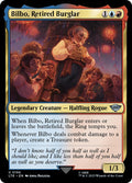 Bilbo, Retired Burglar – Uncommon Magic: The Gathering card from The Lord of the Rings: Tales of Middle-earth (#196)