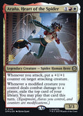 Araña, Heart of the Spider – Rare Magic: The Gathering card from Marvel's Spider-Man Promos (#123s)