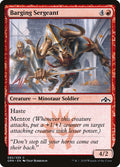 Barging Sergeant – Common Magic: The Gathering card from Guilds of Ravnica (#92)