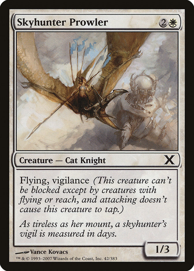 Skyhunter Prowler – Common Magic: The Gathering card from Tenth Edition (#42)