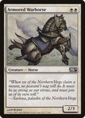 Armored Warhorse – Common Magic: The Gathering card from Magic 2012 (#7)