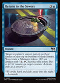 Return to the Sewers – Common Magic: The Gathering card from Teenage Mutant Ninja Turtles (#52)
