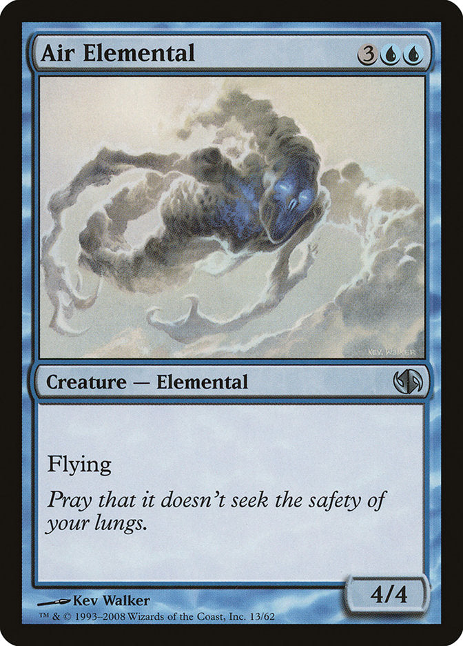 Air Elemental – Uncommon Magic: The Gathering card from Duel Decks: Jace vs. Chandra (#13)