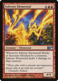 Inferno Elemental – Uncommon Magic: The Gathering card from Magic 2010 (#142)