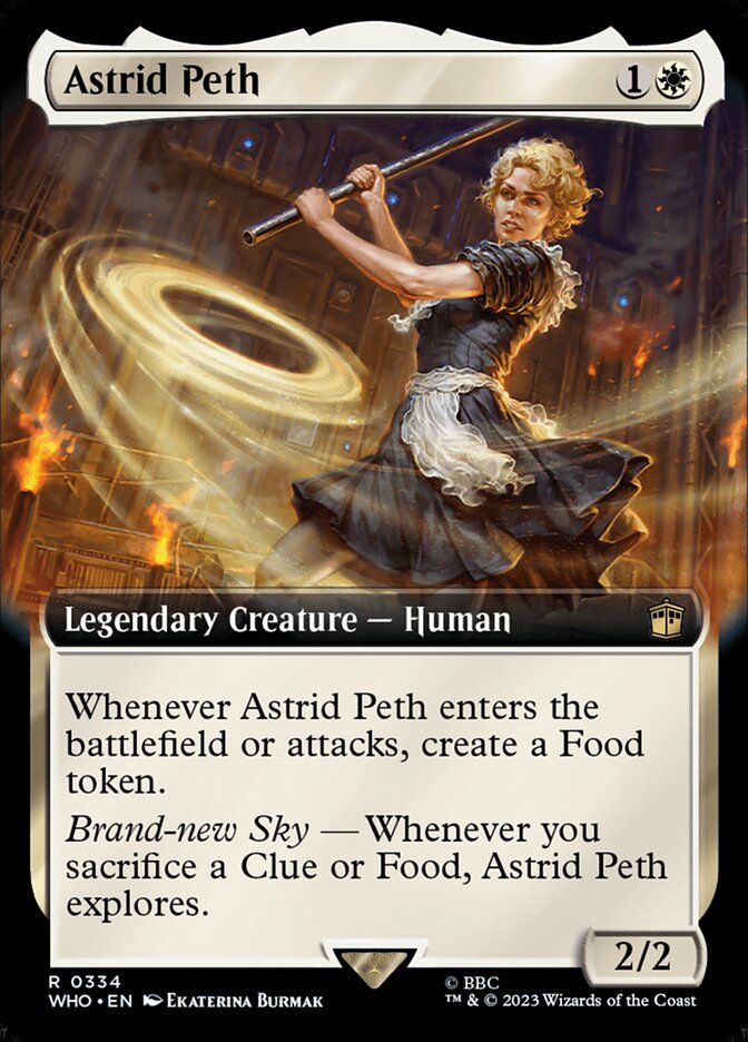 Astrid Peth – Rare Magic: The Gathering card from Doctor Who (#334)