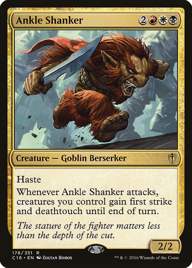 Ankle Shanker – Rare Magic: The Gathering card from Commander 2016 (#178)