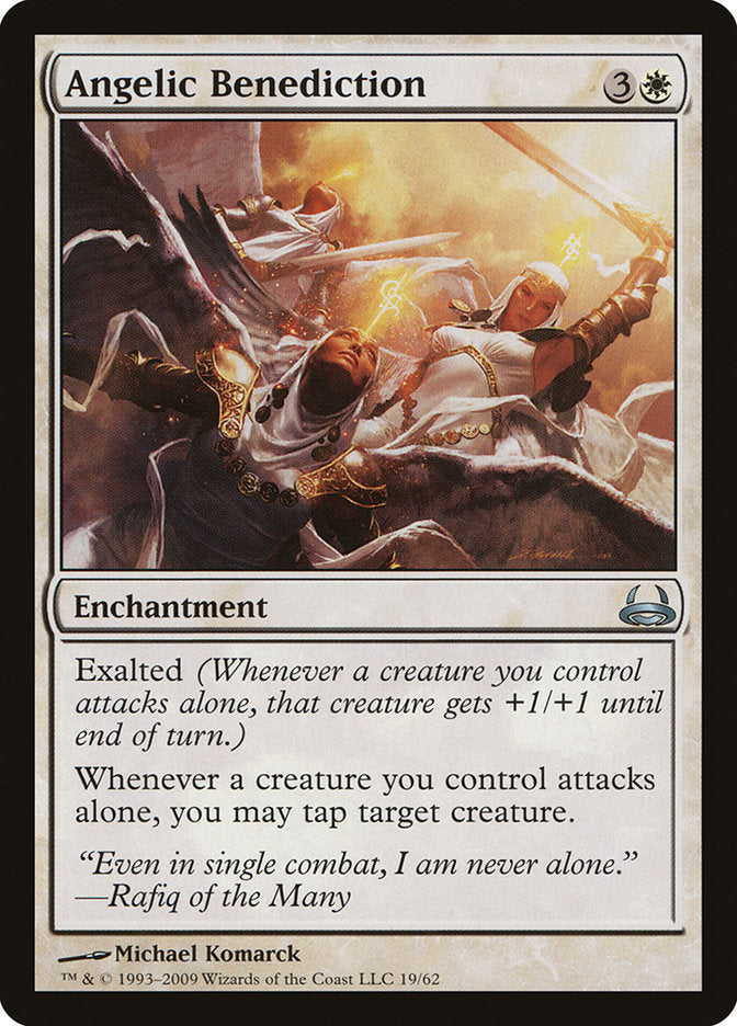 Angelic Benediction – Uncommon Magic: The Gathering card from Duel Decks: Divine vs. Demonic (#19)