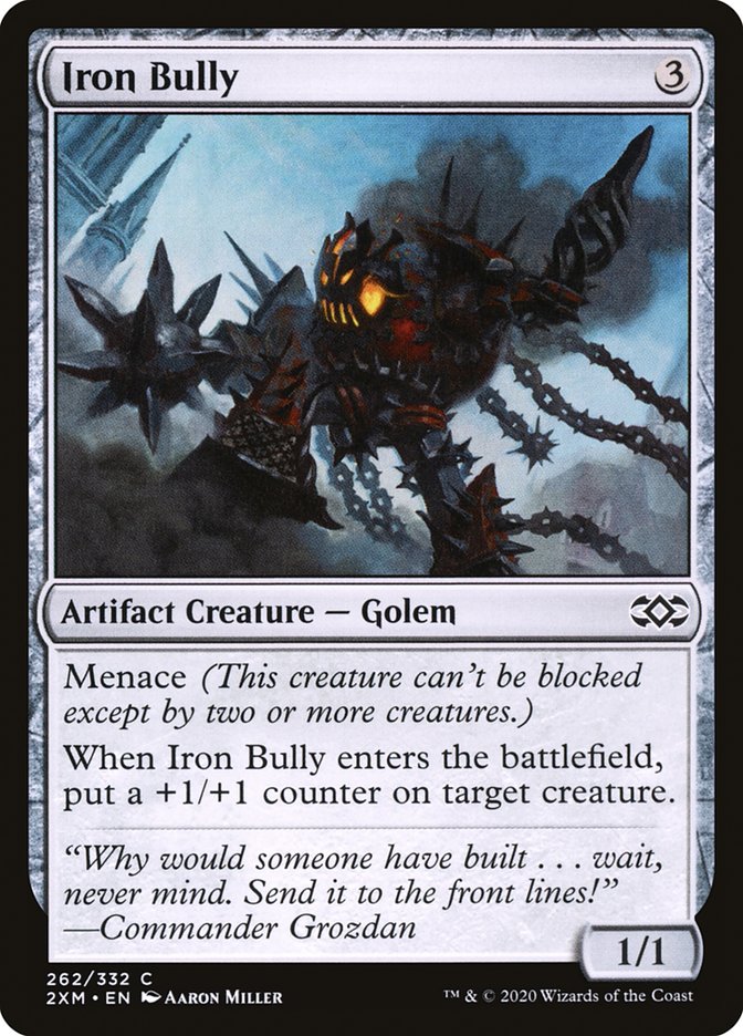 Iron Bully – Common Magic: The Gathering card from Double Masters (#262)