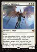 Angel of Sanctions – Mythic Magic: The Gathering card from Aetherdrift Commander (#62)