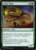 Acidic Slime – Uncommon Magic: The Gathering card from Commander Anthology (#90)