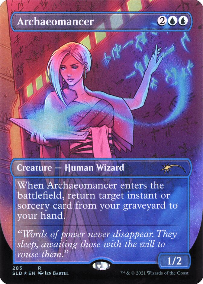 Archaeomancer – Rare Magic: The Gathering card from Secret Lair Drop (#283)