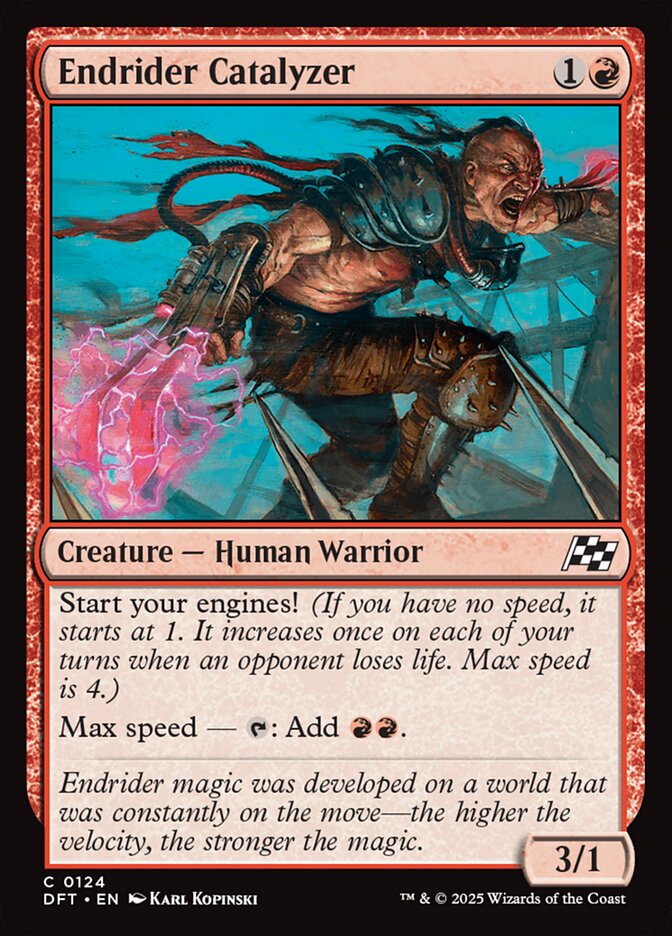 Endrider Catalyzer – Common Magic: The Gathering card from Aetherdrift (#124)