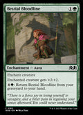 Bestial Bloodline – Common Magic: The Gathering card from Wilds of Eldraine (#162)