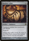 Basilisk Collar – Rare Magic: The Gathering card from Worldwake (#122)