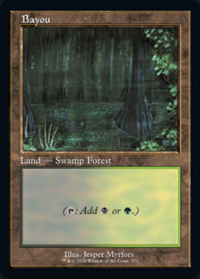 Bayou – Rare Magic: The Gathering card from 30th Anniversary Edition (#571)