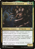 Abomination of Llanowar – Uncommon Magic: The Gathering card from Commander Legends (#265)
