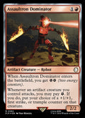 Assaultron Dominator – Rare Magic: The Gathering card from Fallout (#582)