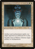 Aura of Silence – Uncommon Magic: The Gathering card from Weatherlight (#7)