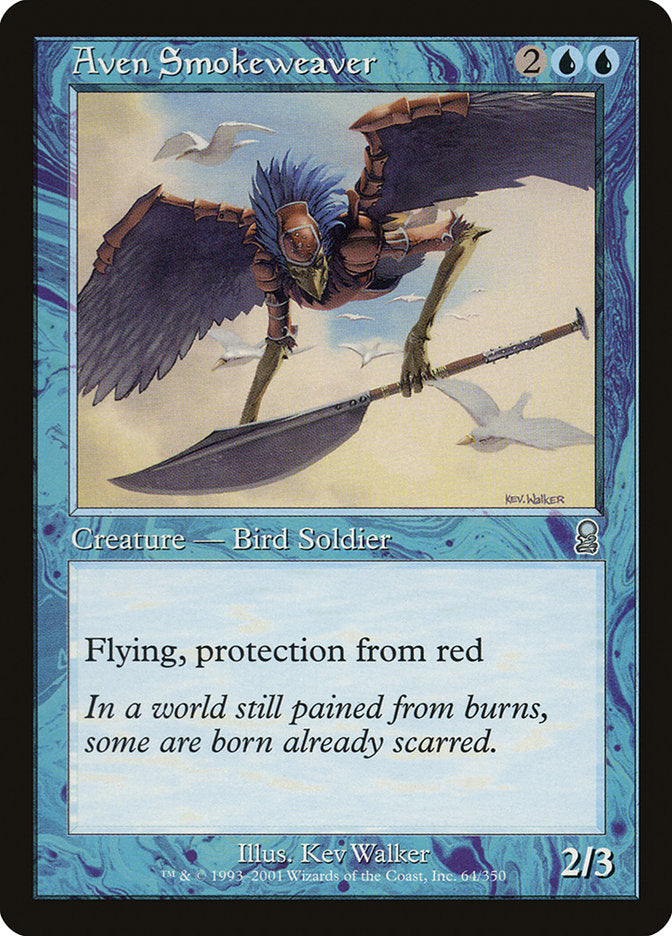 Aven Smokeweaver – Uncommon Magic: The Gathering card from Odyssey (#64)