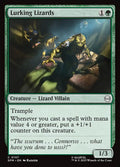 Lurking Lizards – Common Magic: The Gathering card from Marvel's Spider-Man (#107)